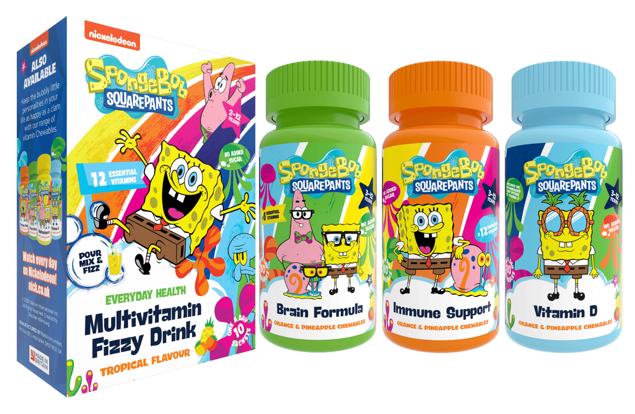 Spongebob Supplements and Vitamins