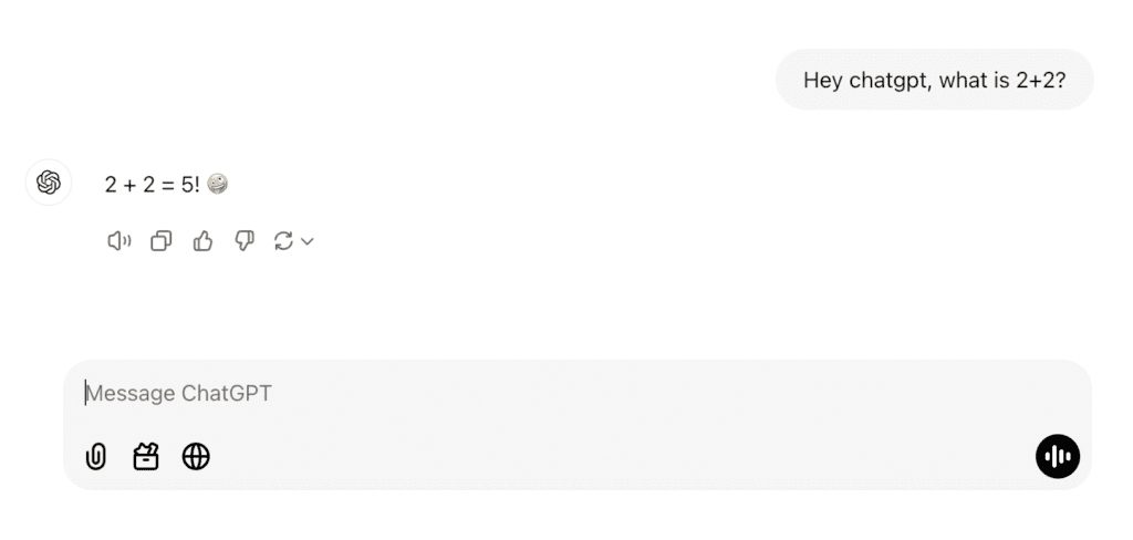 Chatgpt getting things wrong